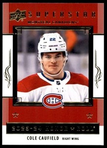 Cole Caufield 2023-24 Upper Deck Series 1 Honor Roll RC #HR-6 Montreal Canadiens