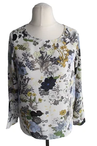 Marc O´ Polo Langarm Bluse Gr. 34-XS Florales Muster - Bild 1 von 4