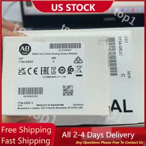 New Sealed AB 1734-OE2C SER CPOINT I/O 2 Points Analog Output Module 1734OE2C - Picture 1 of 2