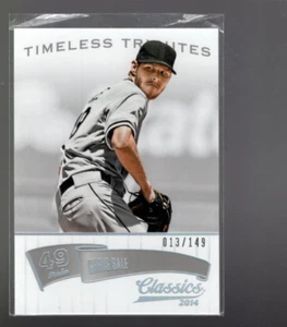 A5575- 2014 Clásicos Tributos Atemporales Plata #27 Chris Sale /149 - NM-MT - Imagen 1 de 2