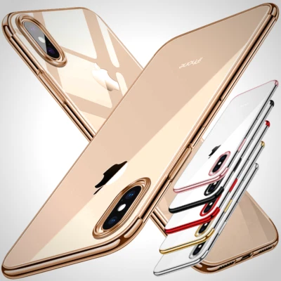 Per Apple IPHONE Se (2020),11 Pro Massimo XR XS 7 8,Trasparente Cover,IN Gel - Immagine 1 di 4