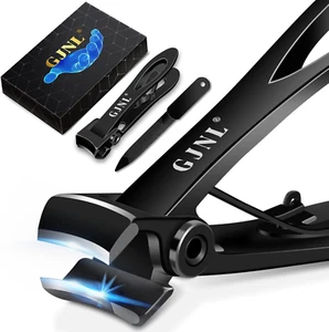Nail Clippers for Men Thick Nails - Heave Duty Sharp Toe Nail Clippers with 16Mm - Picture 1 of 12