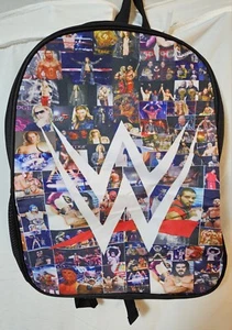 WWE Wrestling Athletes Graphic Backpack, Laptop, Book, Overnight Bag. NWOT * - Picture 1 of 6