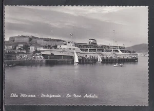 Cartolina Elba Pittoresca Portoferraio La Nave Aethalia ID682 - Picture 1 of 1