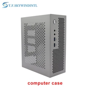 ATX ITX Tower Gaming Computer PC Case Mini HTPC Motherboard Small 1U/Flex Chasis - Picture 1 of 15
