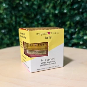 Brillo y adhesivo TARTE Sugar Rush, Glam Gold 1,3 g nuevo en caja - Imagen 1 de 3