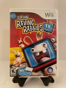 Rayman Raving Rabbids TV Party (Nintendo Wii) komplett mit Anleitung - Bild 1 von 7