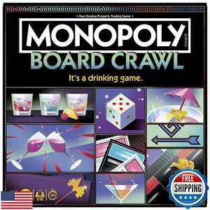 Monopoly Board Crawl Game | Official Monopoly Drinking Game for Adults Only | - Picture 1 of 5