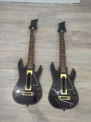 Pair of Activision Guitar HERO Wireless Controller Xbox 360 No Dongles  - Image 1 of 4
