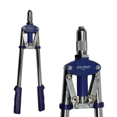 US PRO Long Arm Pop Rivet Gun 18" Heavy Duty For 3.2 4.0 4.8 6.0 & 6.4mm rivets - Image 1 of 3