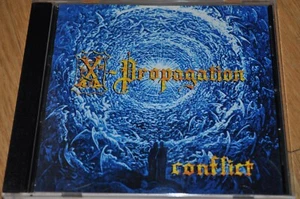 X-PROPAGATION Conflict CD 1993 INTENSE industrial CHRISTIAN METAL DEITIPHOBIA - Picture 1 of 3