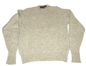 Suéter de lana gris Wynbrier para hombre talla L. Hecho en Inglaterra. Totalmente de moda - Imagen 1 de 3