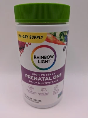 Multivitamínico diario de alta potencia Rainbow Light Prenatal One EXP 03/27 Foto 1 de 4