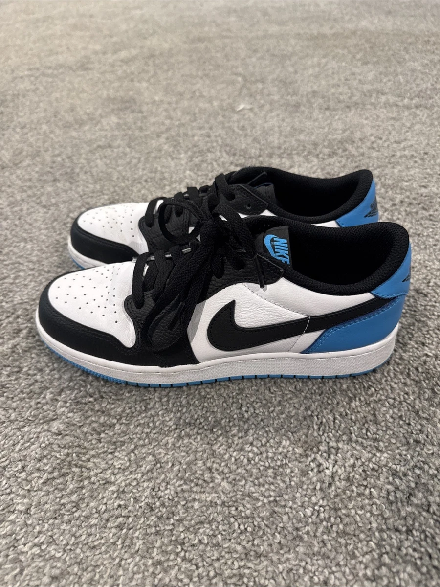 靴 AIR JORDAN 1 RETRO LOW OG POWDER BLUE Nike Air Jordan 1 Retro Low OG Powder Blue/UNC CZ0775-104 Size W/7