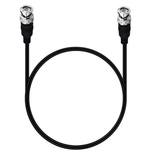 Black Monitoring Video BNC Male/Female Extension Cable 3C-2V Coaxial Video Cable - Picture 1 of 17