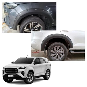 Set Fender Flares Arch Pin V3 Fits Isuzu Mu-x MuX 4WD 2WD Facelift 2024 - 2025 - Imagen 1 de 7