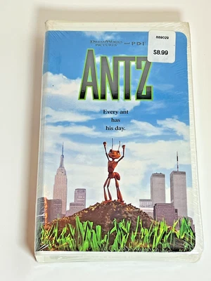 Vintage Dreamworks Home Entertainment VHS Antz Original Sealed Clamshell 1999 - Image 1 of 3