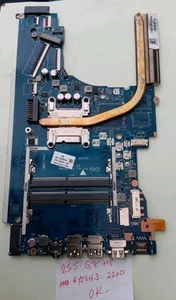 HP 255 G7 AMD RYZEN 3 2200U L50003-601 Motherboard LA-G076P Tested Working - Photo 1/3