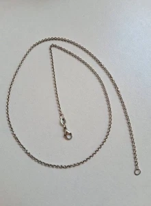 James Avery Sterlingsilber Panzerkette Halskette 18" lang 1,4 mm - Bild 1 von 3