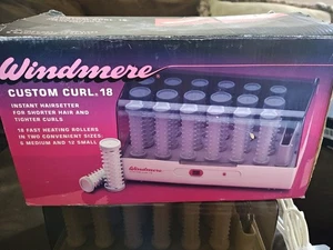 Vintage WINDMERE Gentle Curls Trio Curling Iron Set 1980 Tested And Works - Picture 1 of 11