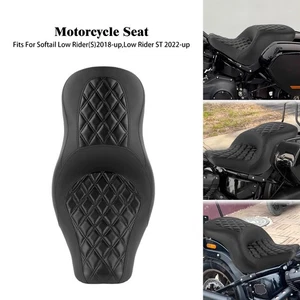Low Profile Diamond Driver Passenger Seat For Harley Low Rider FXLRST 2018-2025 - Picture 1 of 20