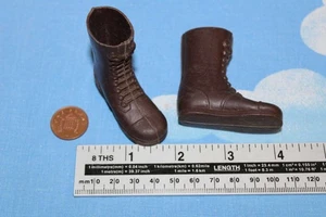 Original Vintage Action Man Palitoy Tall Brown Boots CB1096e - Picture 1 of 4