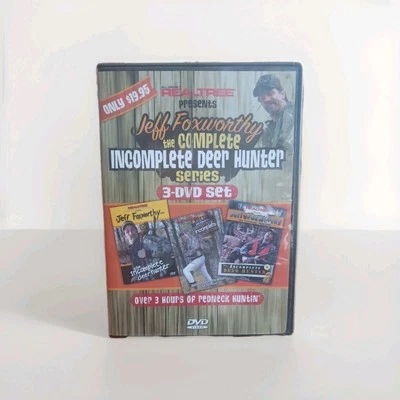 Jeff Foxworthy: RealTree Complete Incomplete Deer Hunter Series 3 DVD Set NEW - Image 1 of 3