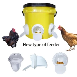 10Pcs Chicken feeder Automatic Feeders No Waste port for feeding Moisture-proof# - Picture 1 of 11