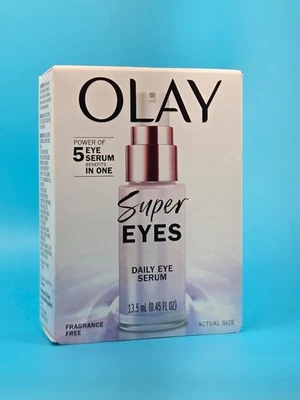 Olay Super Eyes Daily Eye Serum - 5 Eye Serum Benefits In One - 0.45 Fl Oz - Image 1 of 4