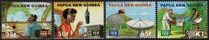 1996 PNG PAPUA NEW GUINEA 100th Anniversary Of Radio Set Of 4 Mint Never Hinged - Picture 1 of 1