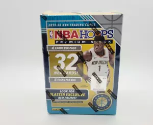 Panini NBA Hoops Premium Stock 2019-20 Booster Box Silver Mojo Prizms - 32 Cards - Bild 1 von 6