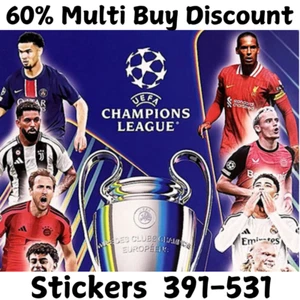 TOPPS Champions League Stickers 2024-25 24/25 - 391 - 531 60% Multi Buy Discount - Picture 1 of 1