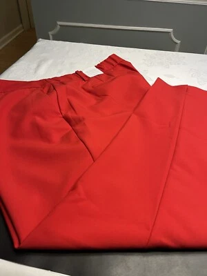 Talbots Hampshire Red Ankle Straight Leg Pants Sz 22W - Holiday Party Academia - Image 1 of 4