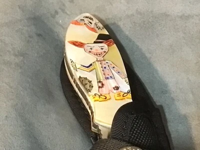 Buck Paklite Skinner Cat 3306, cuchillo personalizado de Jimmy Sabo, caja original Newin, payaso Foto 1 de 4