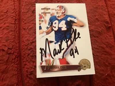 MARK PIKE  SIGNED, MINT 1995 SCORE SUMMIT CARD #68 BILLS/ FREE POSTAGE!!!!! - Image 1 of 4