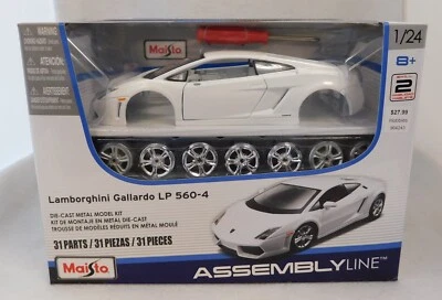 Maisto Lamborghini Gallardo LP 560-4 1:24 Scale Diecast Model Car Kit - Image 1 of 4