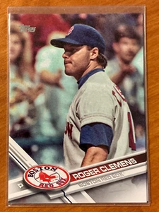 2017 Topps Update Short Print SP Roger Clemens Boston Red Sox #US87 - Picture 1 of 1