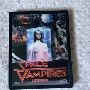 Space vampires(life force) Blu Ray Metal Pak. Region B (dings/dents) - Picture 1 of 6