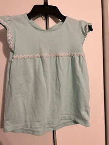 Carters Girls Top With Daisy Accent Size 7 - Picture 1 of 3