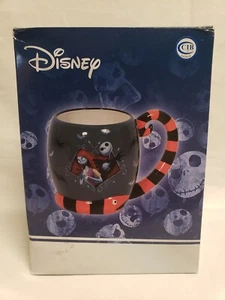 Nightmare Before Christmas Jack Skellington und Sally Schlange Halloween Becher 16oz - Bild 1 von 3