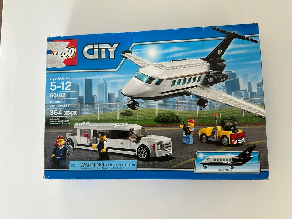 LEGO City Airport VIP Service 60102 – pre-owned With Box Free Shipping - Image 1 of 1