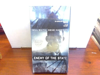Will Smith Gene Hackman Enemy of the State VHS - Sealed Watermarked - Image 1 of 4