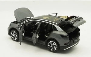 1/18 Scale VW ID.4 CROZZ SUV Gery Diecast Car Model Toy Collection Gift - Picture 1 of 6