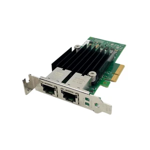 Carte réseau Intel X550-T2 double port 2 x 10 Gbit/s profil bas PCIe x4 X550T2BLK - Photo 1/6