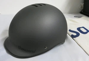 Thousand Matte Gray Helmet Size Large Adult - Picture 1 of 8
