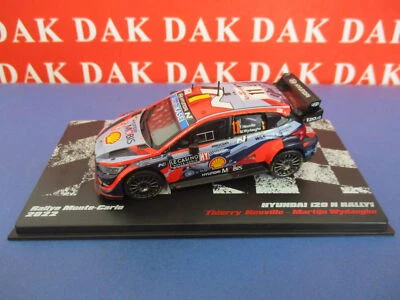 Die cast 1/43 Modellino Auto Hyundai i20 N Rally1 Monte Carlo 2022 T. Neuville - Immagine 1 di 3