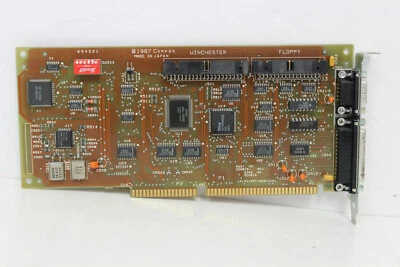 COMPAQ 113446-001 ISA MULTIPURPOSE FIXED DISK ADAPTER ASSY 000815  DIAG 000816 - Image 1 of 4