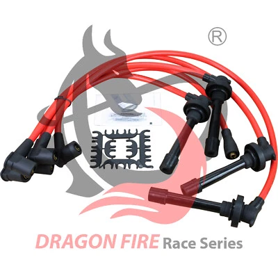 Juego de cables de bujía Performance 8,5 mm para todos los Acura Honda 1992-2002 1,8 Foto 1 de 4