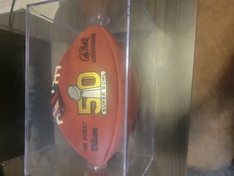 Wilson Superbowl 50 Authentic Football Cover
