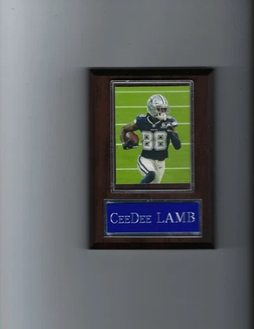 CeeDee LAMB PLAQUE DALLAS COWBOYS FOOTBALL NFL Cover